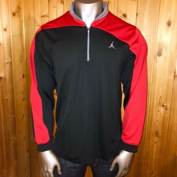 Jordan Jackets & Coats Nike Air Jordan Quarter Zip Mens Track Jacket Poshmark